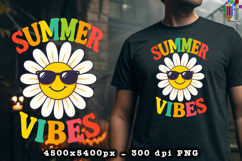 Summer Vibes Daisy PNG File