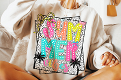 Summer Vibes PNG, Dalmatian Dots PNG, Summer PNG, Beach PNG Product Image 3