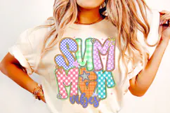 Summer Vibes PNG, Preppy Summer, Beach PNG, Hello Summer PNG Product Image 2