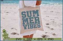Summer Vibes Distressed SVG File Product Image 2