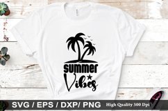 Summer vibes SVG - Beach Design Product Image 1
