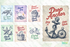 Summer Vibes Hand-Drawn Clipart Product Image 4