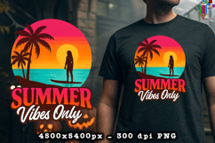 Summer Vibes Only Beach Summer PNG File