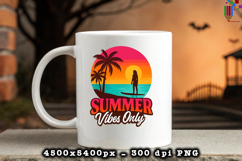 Summer Vibes Only Beach Summer PNG File