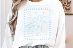 Summer Vibes PNG Sublimation, Beach Summer Design Product Image 2