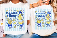 Summer Vibes PNG Sublimation Design, Beach Summer Shirt PNG Product Image 2