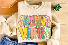 Summer Vibes PNG, Preppy Summer, Beach PNG, Hello Summer PNG Product Image 1