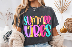 Summer Vibes PNG, Preppy Summer, Beach PNG, Hello Summer PNG Product Image 1