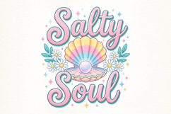 Summer Vibes Salty Soul PNG Product Image 2