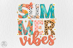 Summer Vibes Shirt PNG Sublimation, Beach Design Product Image 1