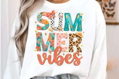 Summer Vibes Shirt PNG Sublimation, Beach Design Product Image 3
