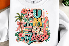Summer Vibes Sublimation PNG Product Image 2