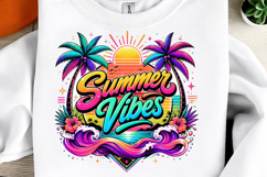 Summer Vibes Sublimation PNG Product Image 2