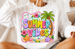 Summer Vibes Sublimation PNG Product Image 3