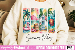 Summer Vibes Sublimation Png Product Image 3