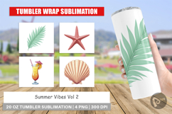 Tumbler Summer Vibes Product Image 1