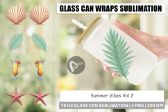 Glass Can Summer Vibes Product Image 1