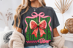 Summer Vibes PNG, Watermelon Summer PNG, Summer Coquette PNG Product Image 3