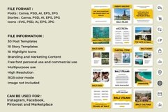 Summer Vibes Yellow Instagram Templates | CANVA-PS-AI Product Image 2