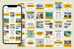 Summer Vibes Yellow Instagram Templates | CANVA-PS-AI Product Image 4