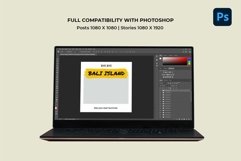Summer Vibes Yellow Instagram Templates | CANVA-PS-AI Product Image 8