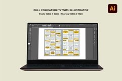 Summer Vibes Yellow Instagram Templates | CANVA-PS-AI Product Image 9