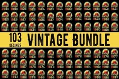 103 Designs Vintage Retro Summer Sublimation Designs Bundle Product Image 1