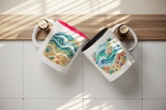 Summer mug wrap printable sublimation design Product Image 3