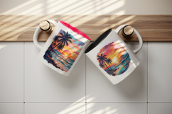 Summer mug wrap printable sublimation design Product Image 3