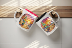 Summer mug wrap printable sublimation design Product Image 3