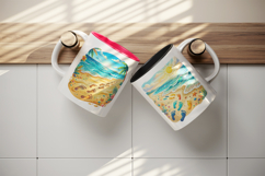 Summer mug wrap printable sublimation design Product Image 3