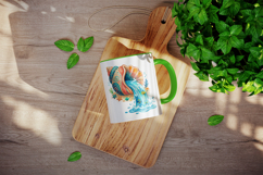 Summer mug wrap printable sublimation design Product Image 4