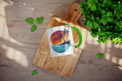Summer mug wrap printable sublimation design Product Image 4