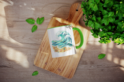 Summer mug wrap printable sublimation design Product Image 4