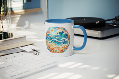 Summer mug wrap printable sublimation design Product Image 5