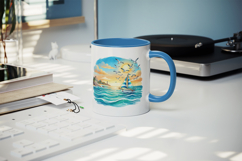 Summer mug wrap printable sublimation design Product Image 5