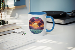 Summer mug wrap printable sublimation design Product Image 5
