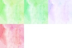 Summer Watercolor Digital Papers Background Product Image 3