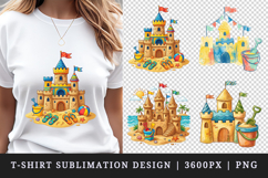 Summer t-shirt printable sublimation design png Product Image 1