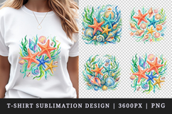 Summer t-shirt printable sublimation design png Product Image 1