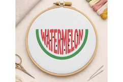 Summer Watermelon Embroidery Design Product Image 4