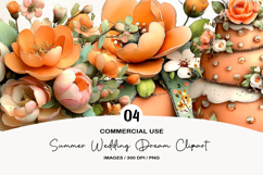 Summer Wedding Dream Clipart Product Image 1