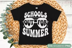 Last Day Of School SVG |Schools Out For Summer | Sublimation Product Image 2