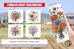 Tumbler Summer Wildflower Product Image 1
