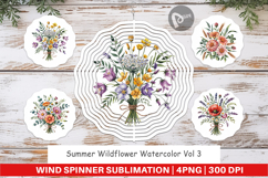 Wind Spinner Summer Wildflower Product Image 1