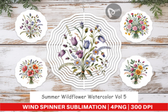 Wind Spinner Summer Wildflower Product Image 1
