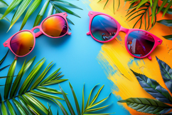 Juicy Summer Vibe background Design. High quality photo JPG Product Image 1