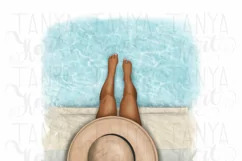 Afro Woman | Summer Png | Sublimation Design Product Image 2
