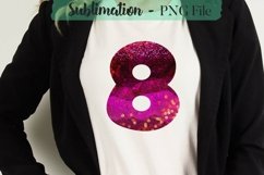 Summer Abstract Numbers Sublimation Designs Product Image 5