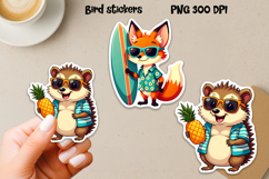 Summer Ocean Creature Sticker | Cute Animal PNG Product Image 1